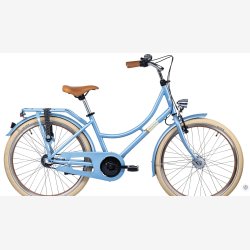 24 tommer bl pigecykel med fodbremse