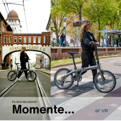 20" Foldecykel COAST Hightide 8-gear No. 03 - midnatsbl�