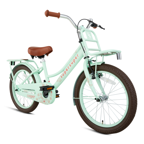 svinge social Pebish 18 tommer pigecykel Cooper Bamboo pistacie grøn - 18" Cykler -  Cykelonline.dk