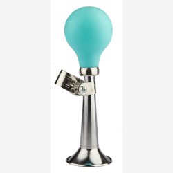 Cykelhorn til brn 'lige' PexKids - krom med blgrn