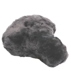 Cykelsadel cover i gte lammeskind XL gr