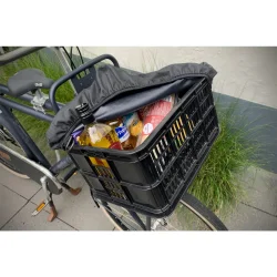 DS Covers cykelkassebetrk L 40x50 cm sort