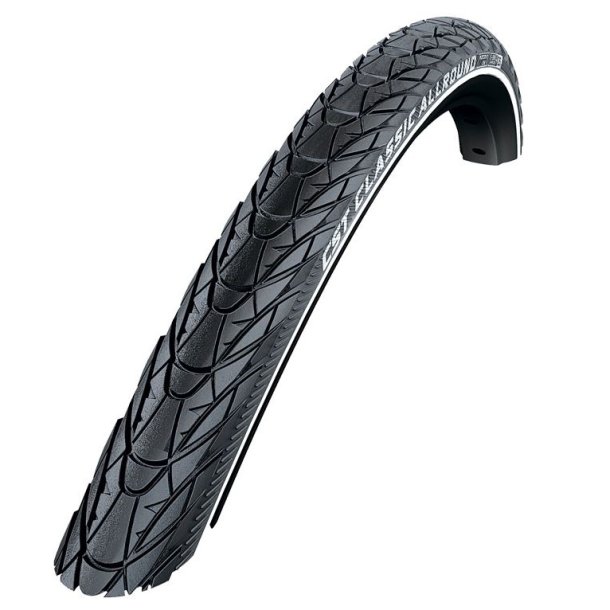 Cykeldk CST Sensamo Allround 28 x 1,75" / 47-622 mm - sort med refleks