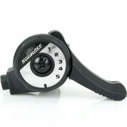 Tommelfinger skiftegreb (til hjre) 5-speed SunRace SLM-2T