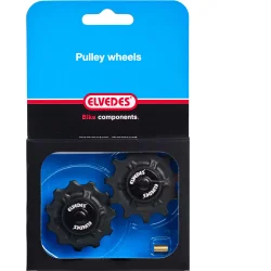 Pulley hjul s�t 2 x 11  t�nder Elvedes med forseglede lejer i rustfrit st�l