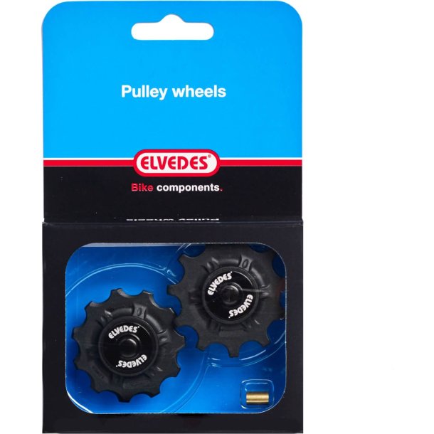 Elvedes Derailleur Wheels  Shimano /Camp/SRAM 2x11t rustfrit stl lavere