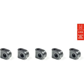 EuroFender skrmklemme 4 mm plast (5 stk.)