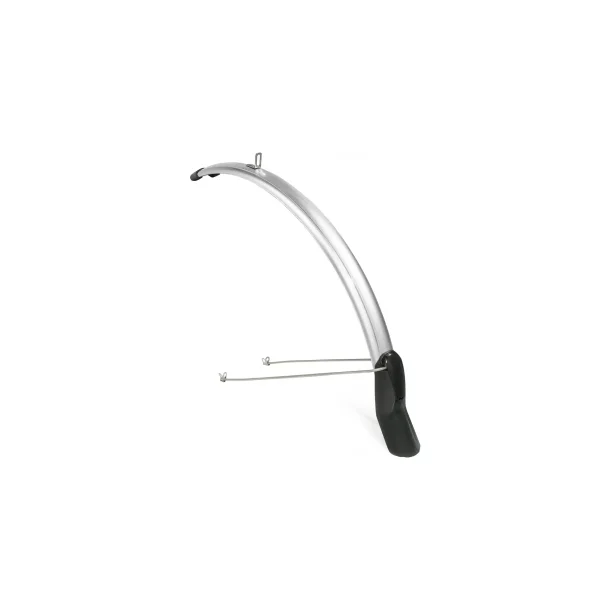 EuroFender forskærm Snello 28" 46mm smokesølv