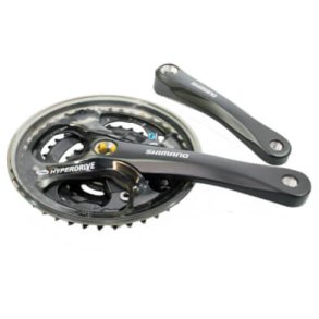 Shimano Acera M361 kranks�t 7-8 speed 42/32/22T sort