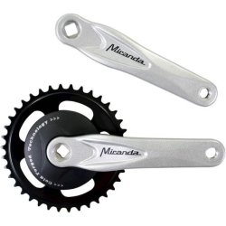 Miranda krankst 38T 170mm pedalarme Alfa 1 klinge 92mm slv