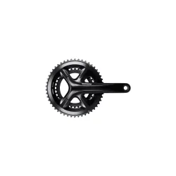 Krankst 2 x 11 speed Shimano Road FC-RS510 - 172.5/50-34T med hul aksel - sort