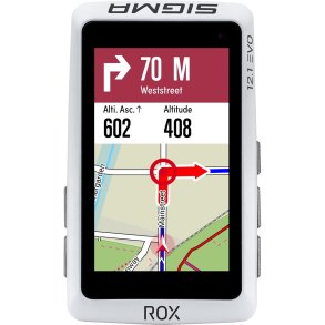 Sigma cykelcomputer ROX 12.1 EVO GPS Hvid Basic