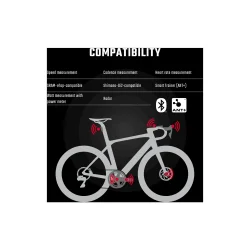 Sigma cykelcomputer ROX 12.1 EVO White S�t med sensorer