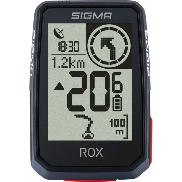 Sigma Rox 2.0 GPS sort