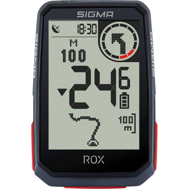 Sigma Rox 4.0 GPS sort HR Top Mount Set