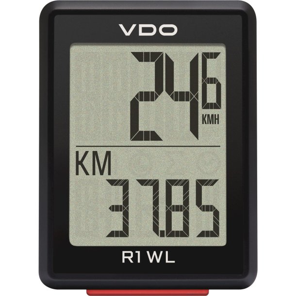 VDO Cykelcomputer R1 WL Wireless ATS