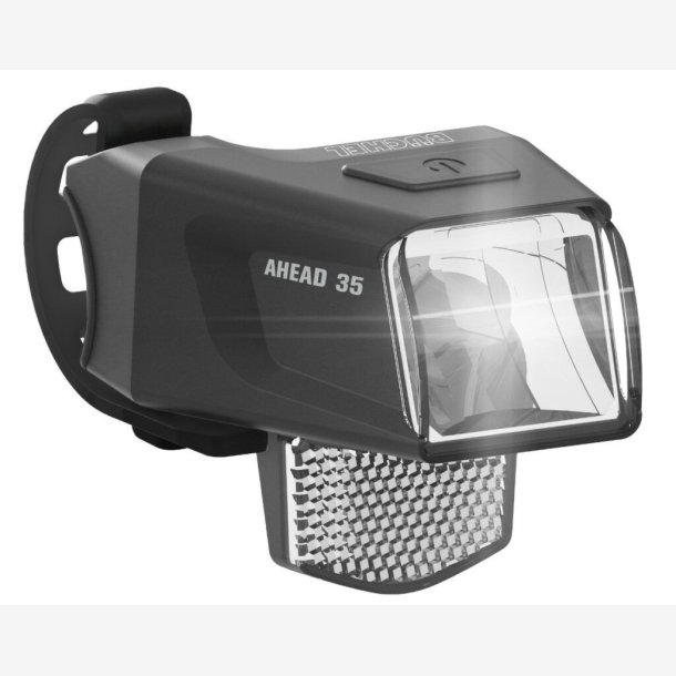 Forlygte Led Bchel "Ahead 35" - sort