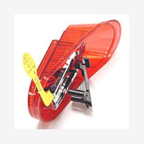 Gazelle baglys glas nr. 9 +LED XBA