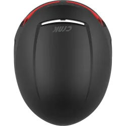 CRNK cykelhjelm med LED-lys Genetic Alpha sort L 57-63 cm