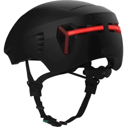 CRNK cykelhjelm med LED-lys Genetic Alpha sort L 57-63 cm