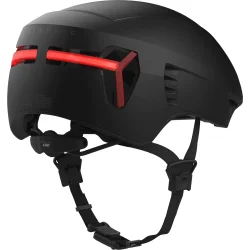 CRNK cykelhjelm med LED-lys Genetic Alpha black M 52-56 cm