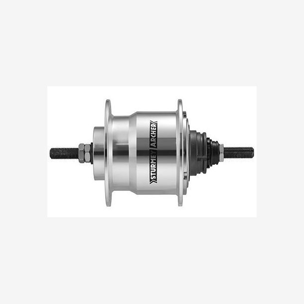 Gearnav 4 gear Sturmey Archer X-RF4 36 huller - 170 mm aksellngde - slv