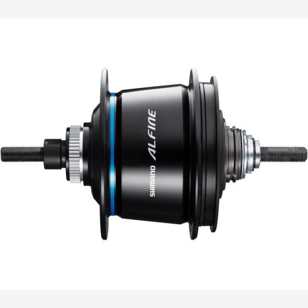 Gearnav 8-trins Shimano Alfine Di2 SG-S7051 til Scheibenbremse - Schwarz