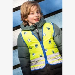 Wowow Goyo Yellow refleksvest til b�rn - gul - M