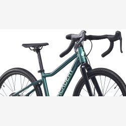 24" letvgts alu cykel ACADEMY Gravel 5 10-gear - skovgrn