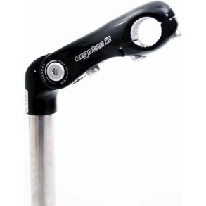 Ergotec Stem Kobra Vario Tube 25.4/110 Rustfrit st�l/ZW