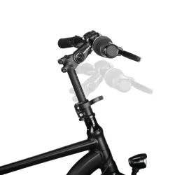 Ergotec adapter Up &amp; Down turn3 25.4 sort sandbl�st