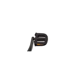 Ergotec EP-Cargo sorte pedaler i aluminium