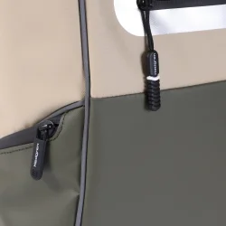 Hedgren Commute Bike Chain cykelrygsk 18,2L beige/olive