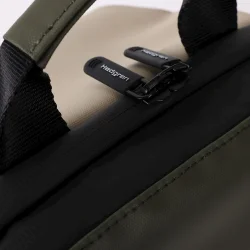 Hedgren Commute Bike Rim cykelrygsk 14L beige/olive