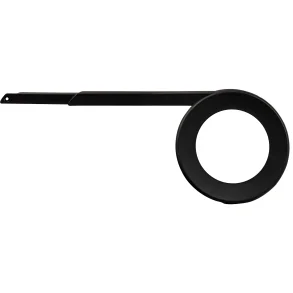 Herrmans k�desk�rm Slyde 38T �118 319mm mat sort