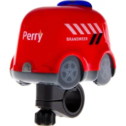 PexKids cykelklokke til b�rn med brandbil sirenelyd og blinkende lys