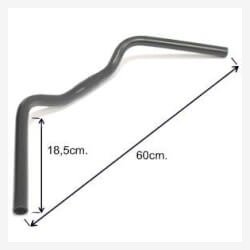 Ergotec Trekking-styr 25,4" aluminium, sort