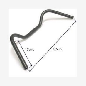 Ergotec styr Stuttgarter 25,4 st�l sort