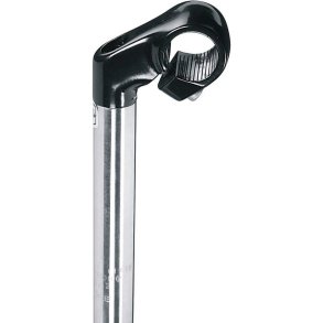 Ergotec styrstamme Cat 300/22.2 rustfrit st�l, sort