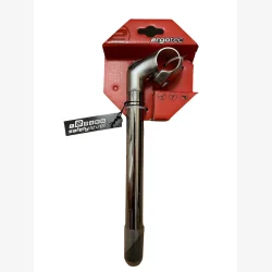 Ergotec styrstamme Cat 22.2/230 aluminium/krom