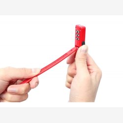 Kryptonite kabells med kode Click Lock Combo - sort