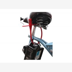 Kryptonite kabells med kode Click Lock Combo - rd