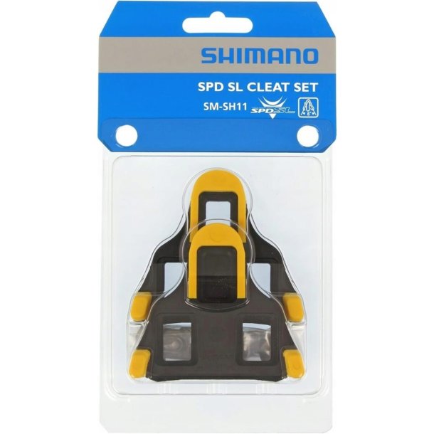 Shimano klamper SM-SH11 SPD-SL gul