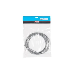 Bremsekabel Elvedes med teflonforing �5,0mm / 10 meter - gr� (rulle)