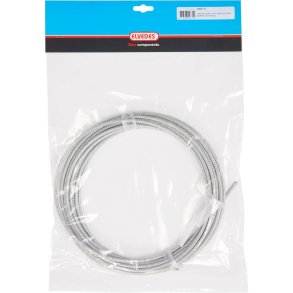 Elvedes ruller udend�rs kabel sis flettet s�lv 10m