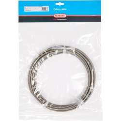 Elvedes gearyderkabel SIS flettet � titanium, 10 meter
