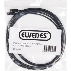 Elvedes inliner/foring til Bremsekabel med endestykke (2-pak)