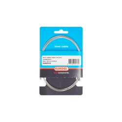 Inder gearkabel Elvedes 2250mm Inox �1,1mm Shimano / Huret N-nippel og T-nippel (blister) - S�lv
