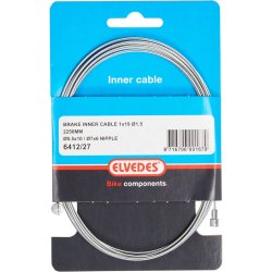 Elvedes bremsekabel indvendigt 2 nipler cylinder 7x6 p�re 5.5x10