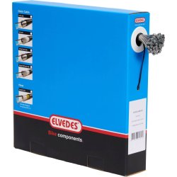 Elvedes indvendig gearkabel nippel i rustfrit st�l 4,5x4,5 kasse (100 stk.)